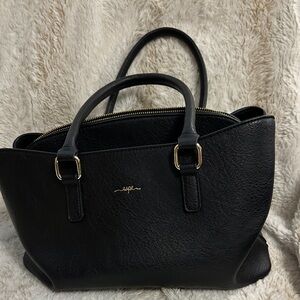 Elegant Black Satchel by [Brand]